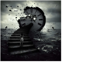 Clock disintegating photo 2