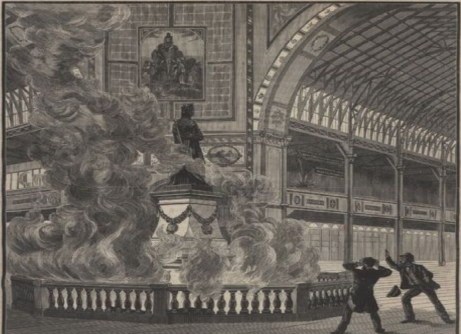 Patricia Leslie - fire at Garden Palace.jpg